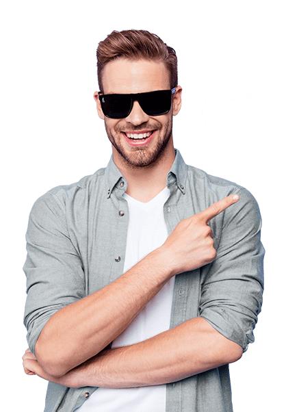 Hombre con lentes de sol - Preguntas Frecuentes Inversión por Objetivos